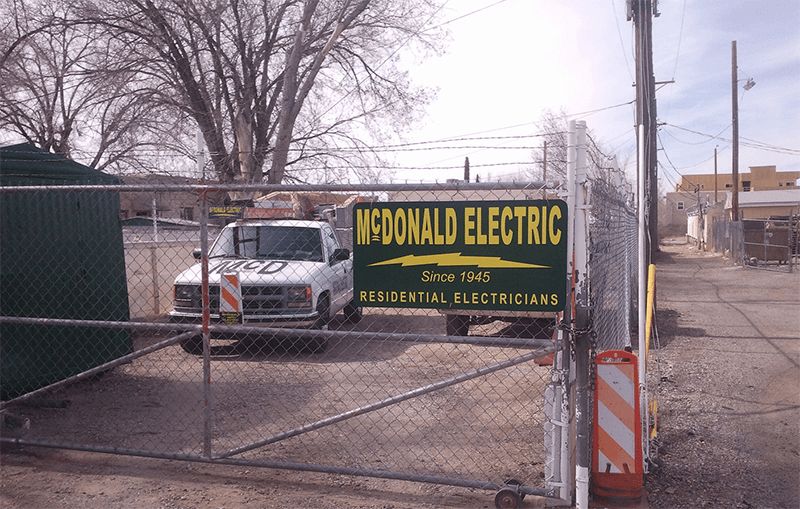 Service Vehicle Parking Area— Albuquerque, NM — McDonald Electric