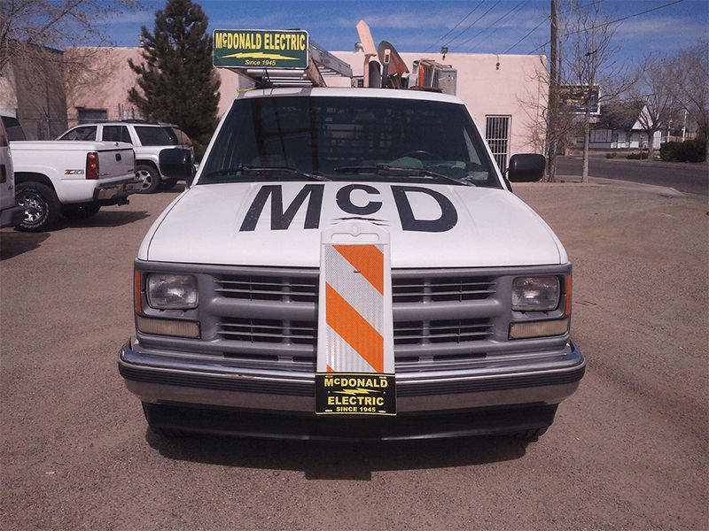 Service Vehicle for Electricians — Albuquerque, NM — McDonald Electric