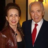 Susan Weissberg and Shimon Peres