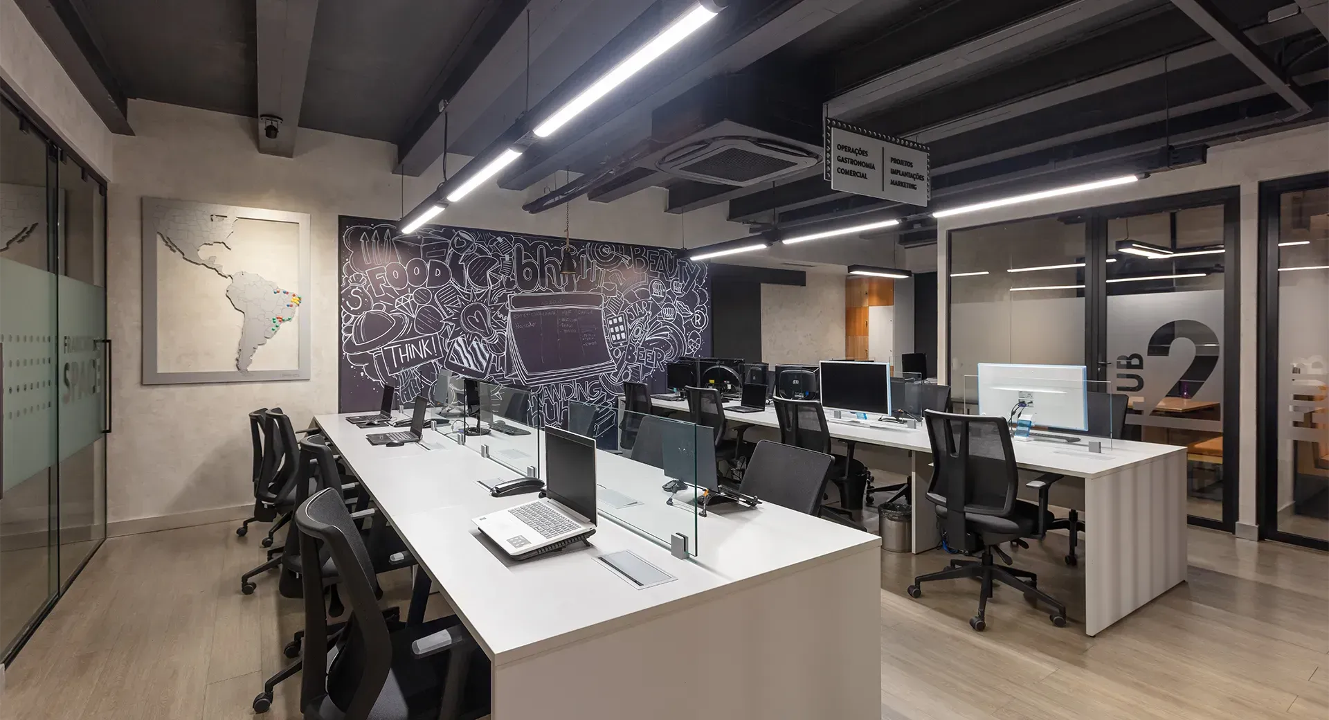 área administrativa bhf