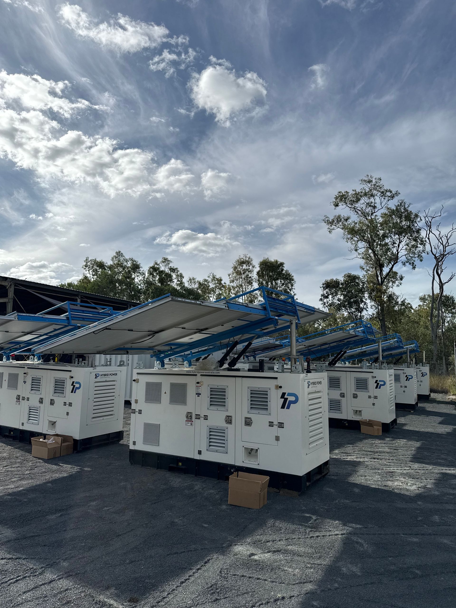 White generators — Hybrid Power Australia In Tieri, QLD