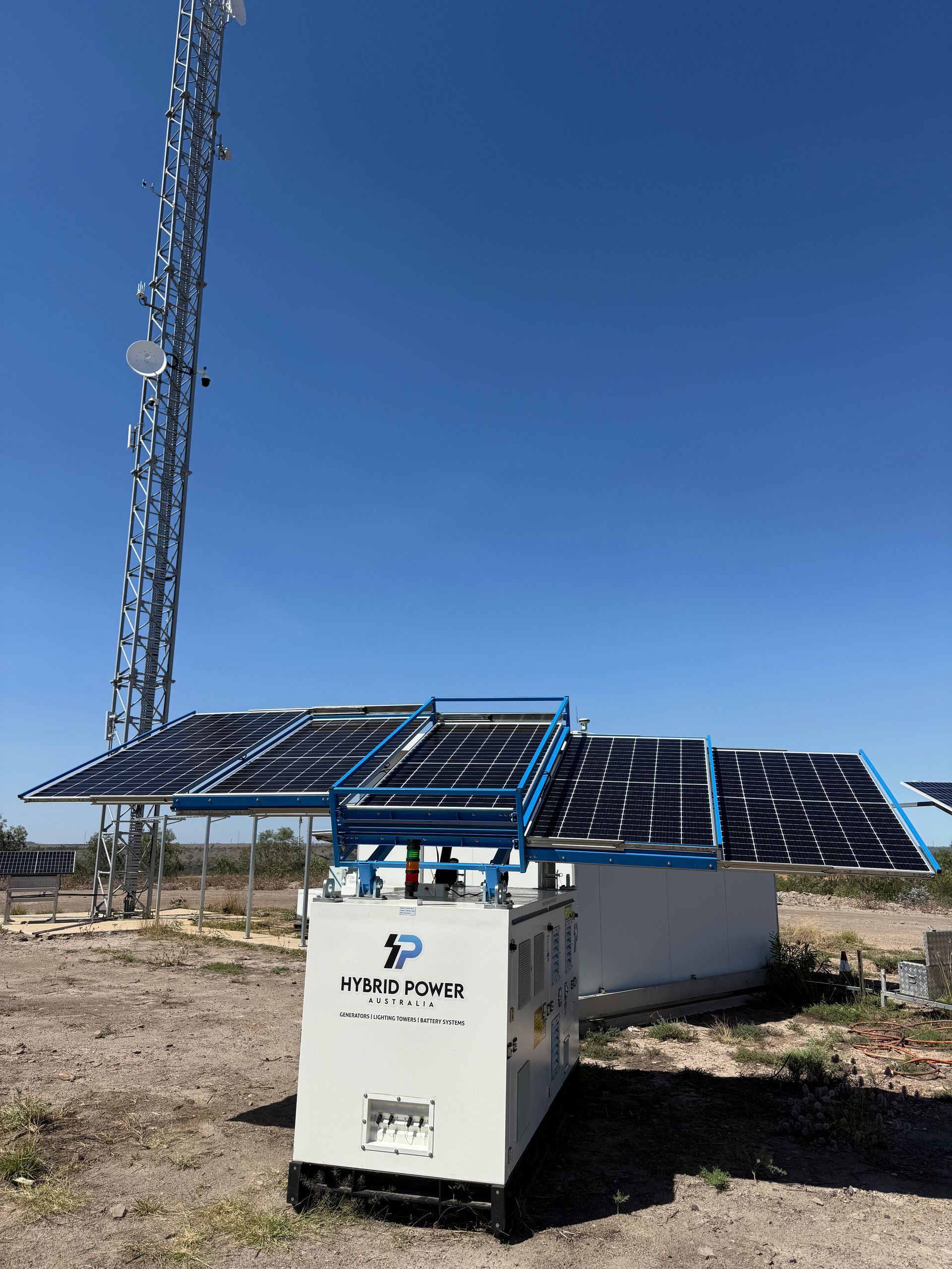 Solar Panels In A Field — Hybrid Power Australia in Cloncurry, QLD