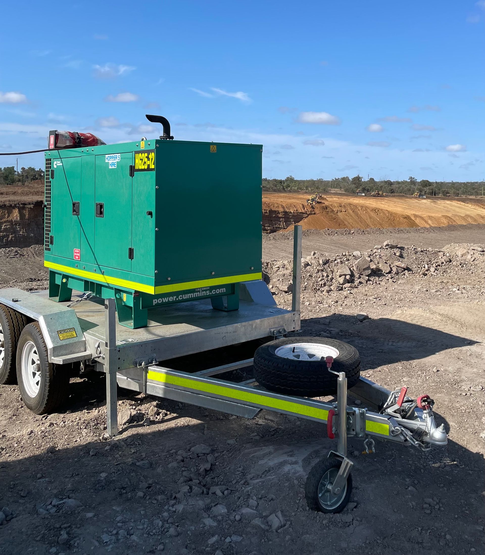 Green Generator On A Trailer — Hybrid Power Australia in Gladstone, QLD