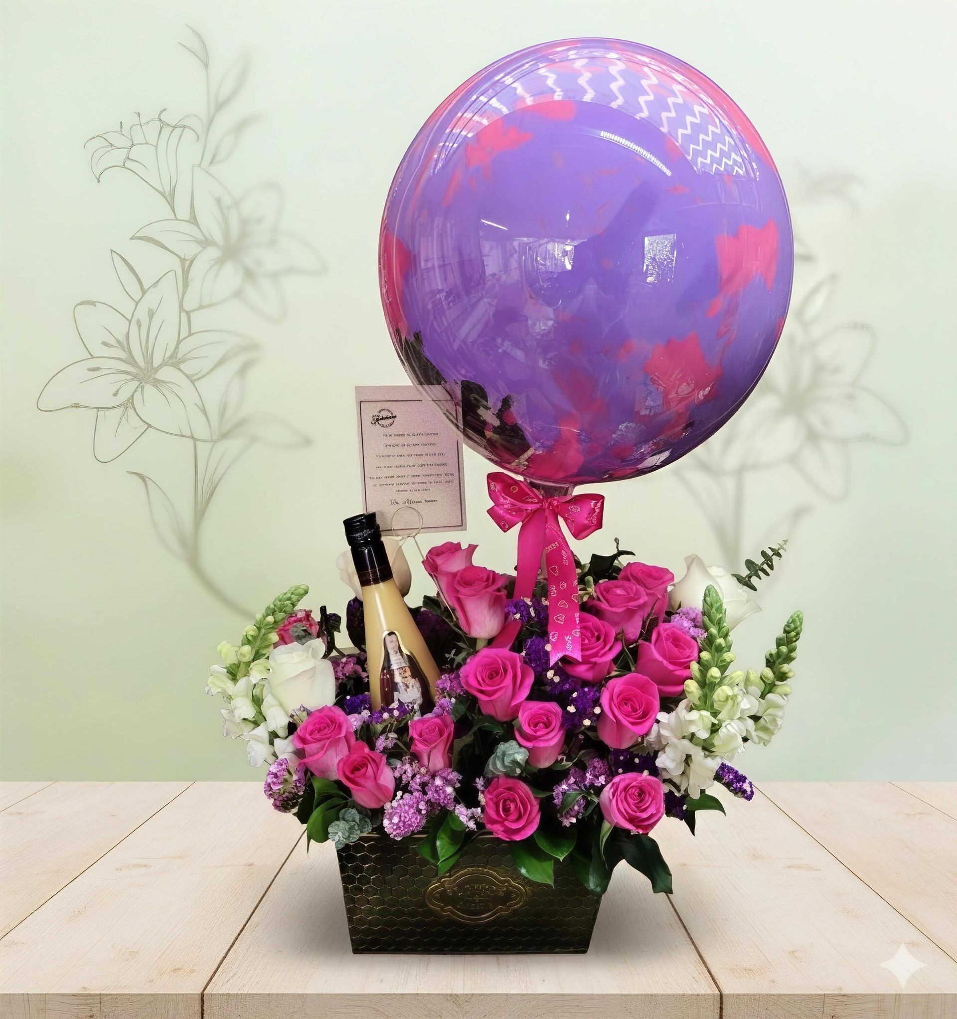 Floreria gigi- arreglos con botellas