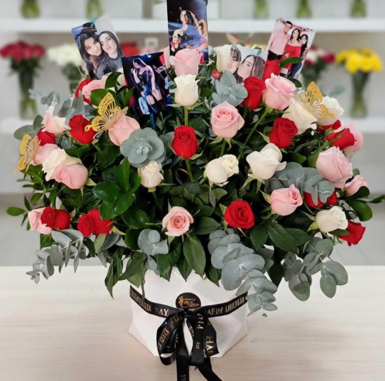 Floreria gigi- arreglos base cerámica