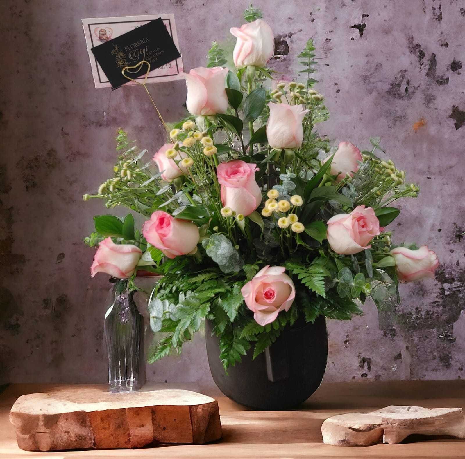 Floreria gigi- arreglos base cerámica