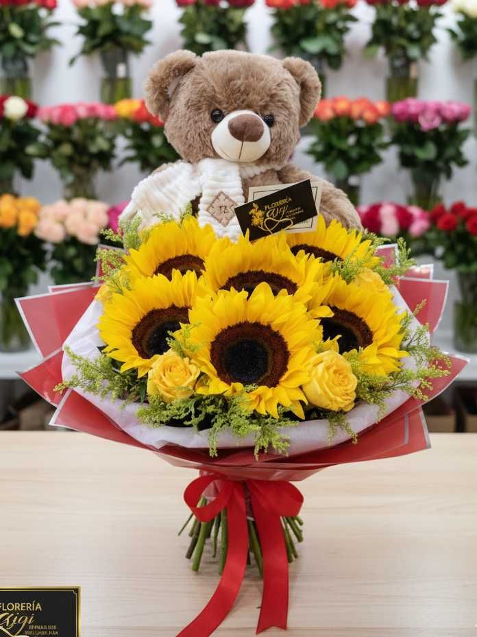 FLORERÍA GIGI-ramos de peluche