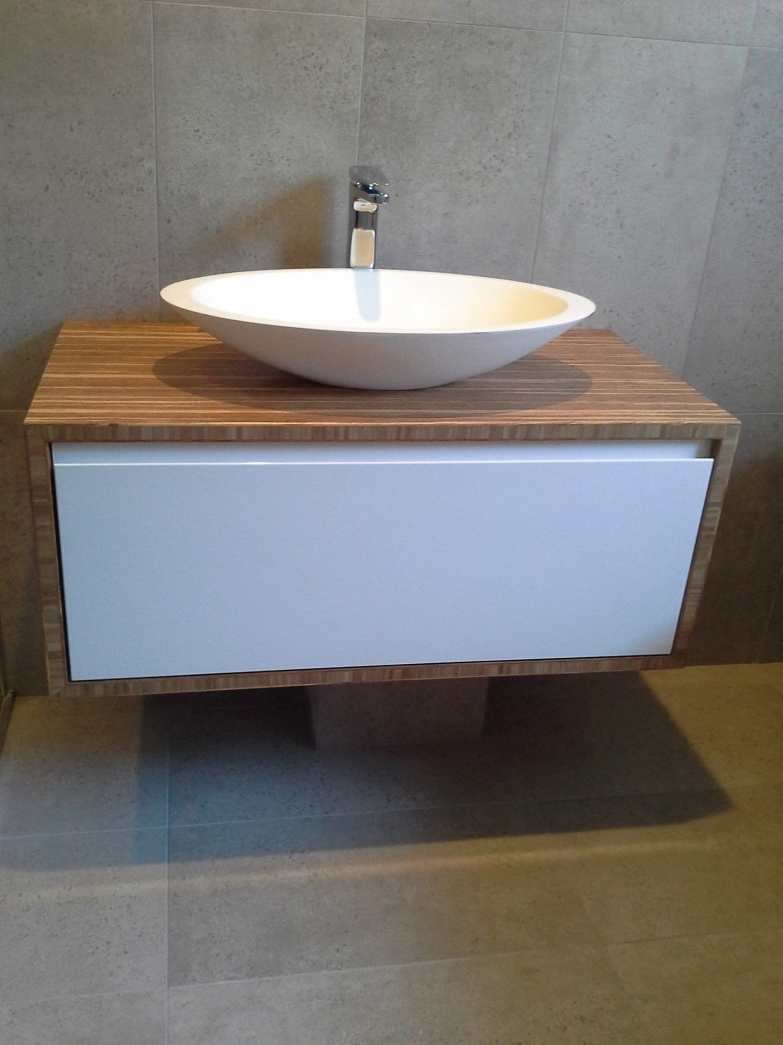 Vanity in Wollongong Corrimal Discount Tiles