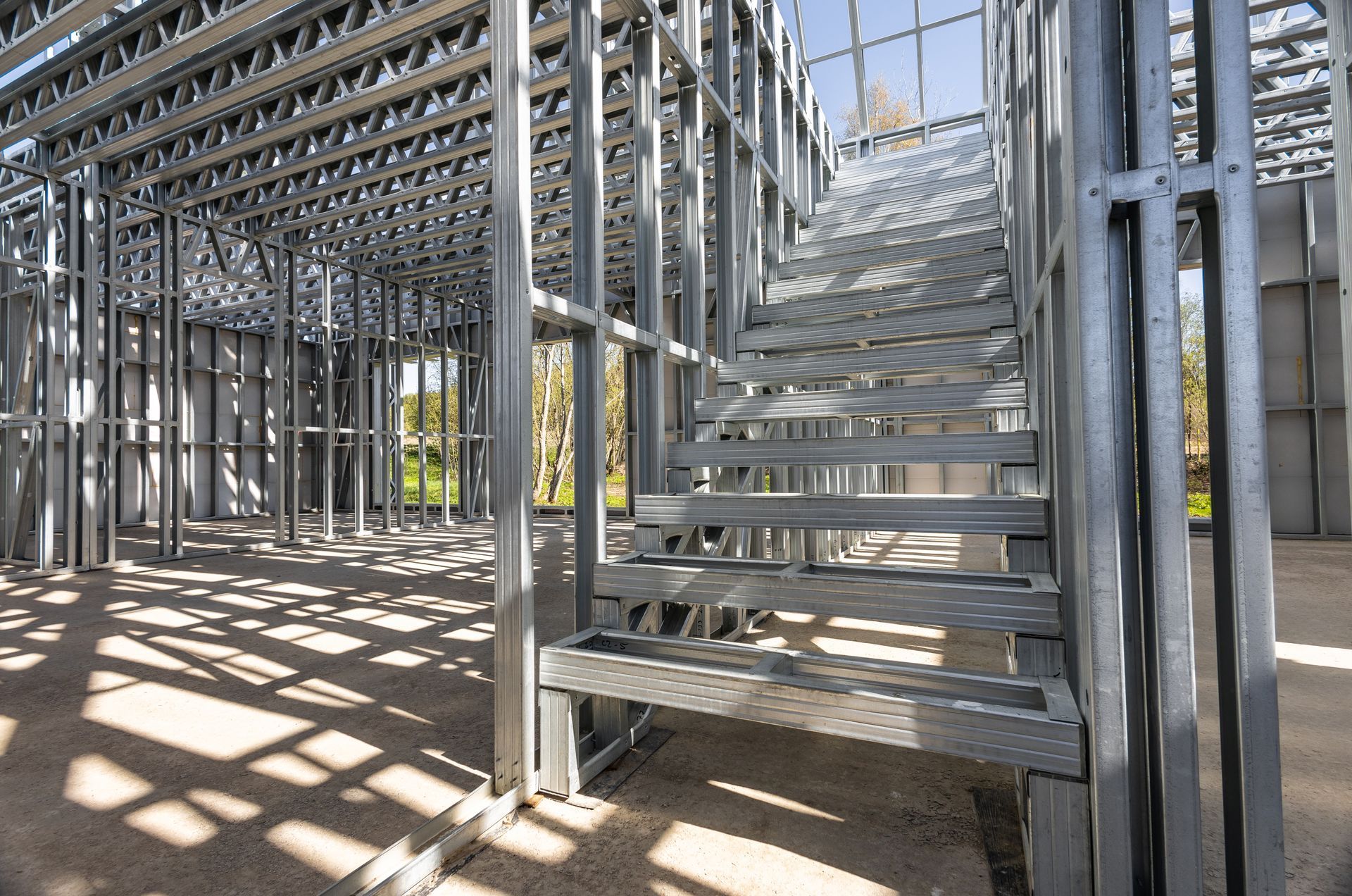 Environmentally Controlled Built Metal Structures