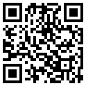 QR code with black and white squares.