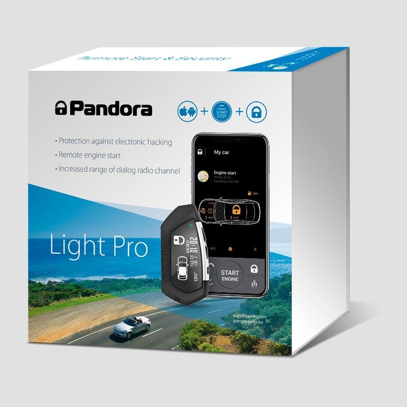 PANDORA LIGHT PRO V2 2-way car alarm