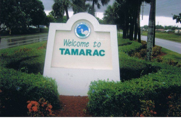Tamarac Monument | Fort Lauderdale, FL | A Sign On Time