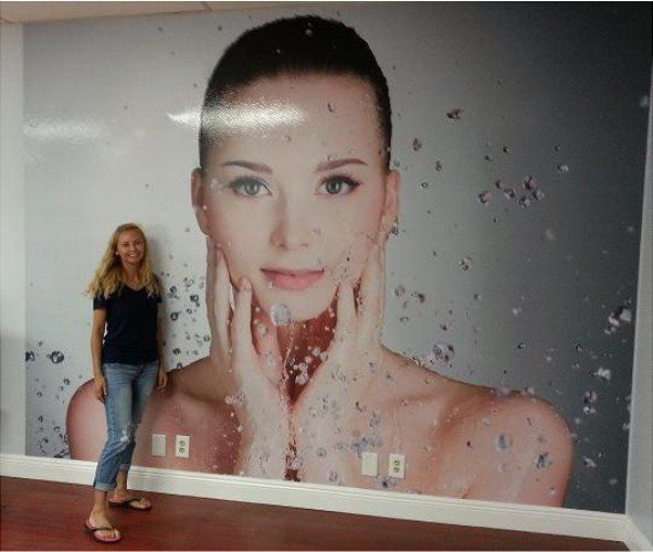 Wall Wrap Lettering | Fort Lauderdale, FL | A Sign On Time