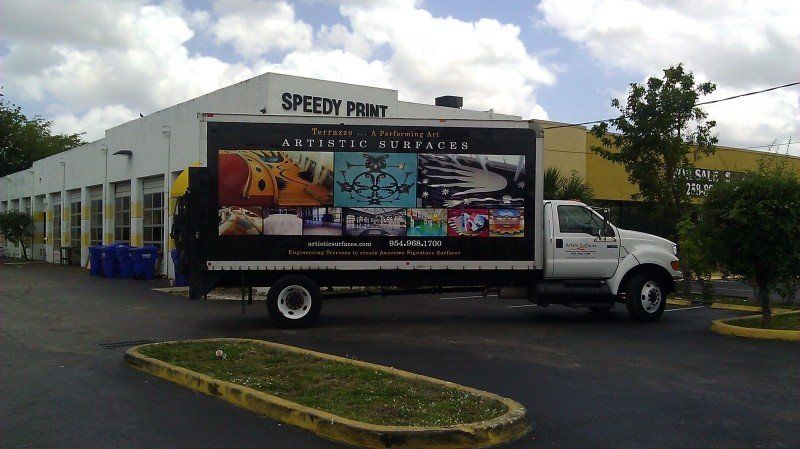 Artistic Box Wrap | Fort Lauderdale, FL | A Sign On Time