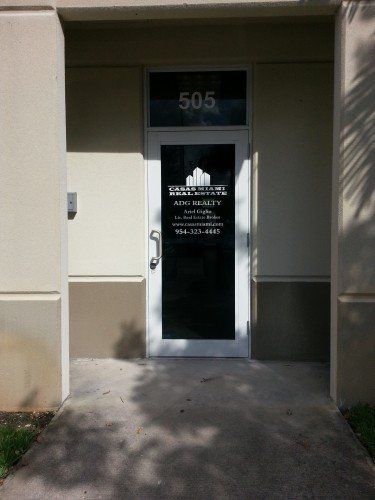 Casa Miami Door Letters | Fort Lauderdale, FL | A Sign On Time
