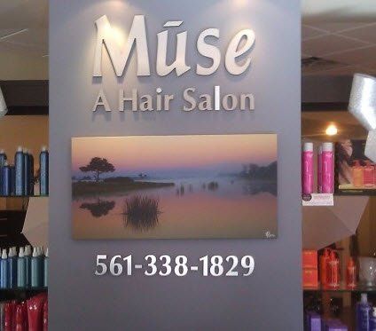 Salon Signage — Fort Lauderdale, FL — A Sign On Time