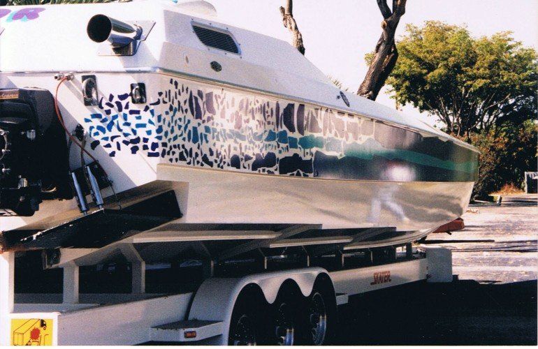 Executor Boat Side | Fort Lauderdale, FL | A Sign On Time