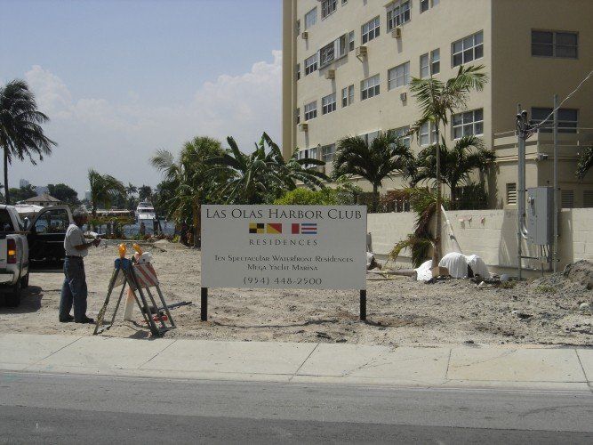 Las Olas Harbor Wood Sign | Fort Lauderdale, FL | A Sign On Time