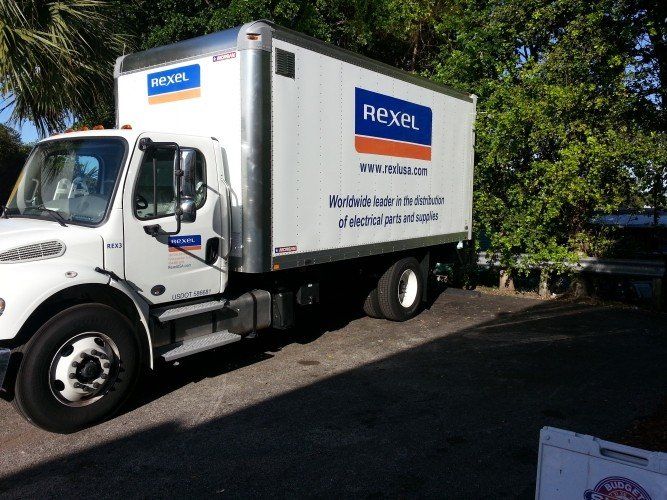 Rexal Box Truck | Fort Lauderdale, FL | A Sign On Time