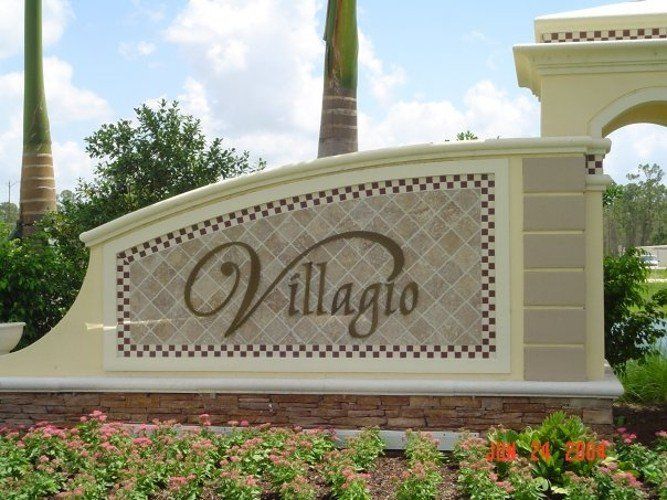 Villagio Entry Wall | Fort Lauderdale, FL | A Sign On Time