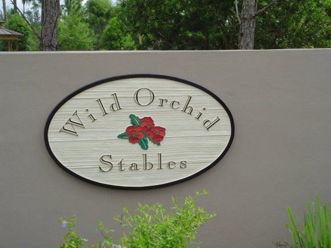 Wild Orchid Sand Blasted | Fort Lauderdale, FL | A Sign On Time