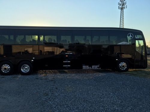 Bus with satellites | Tuscaloosa AL | Tuscaloosa Charter Service