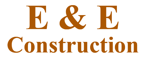 E & E Construction logo