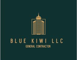 Blue kiwi llc strong values quality services logo