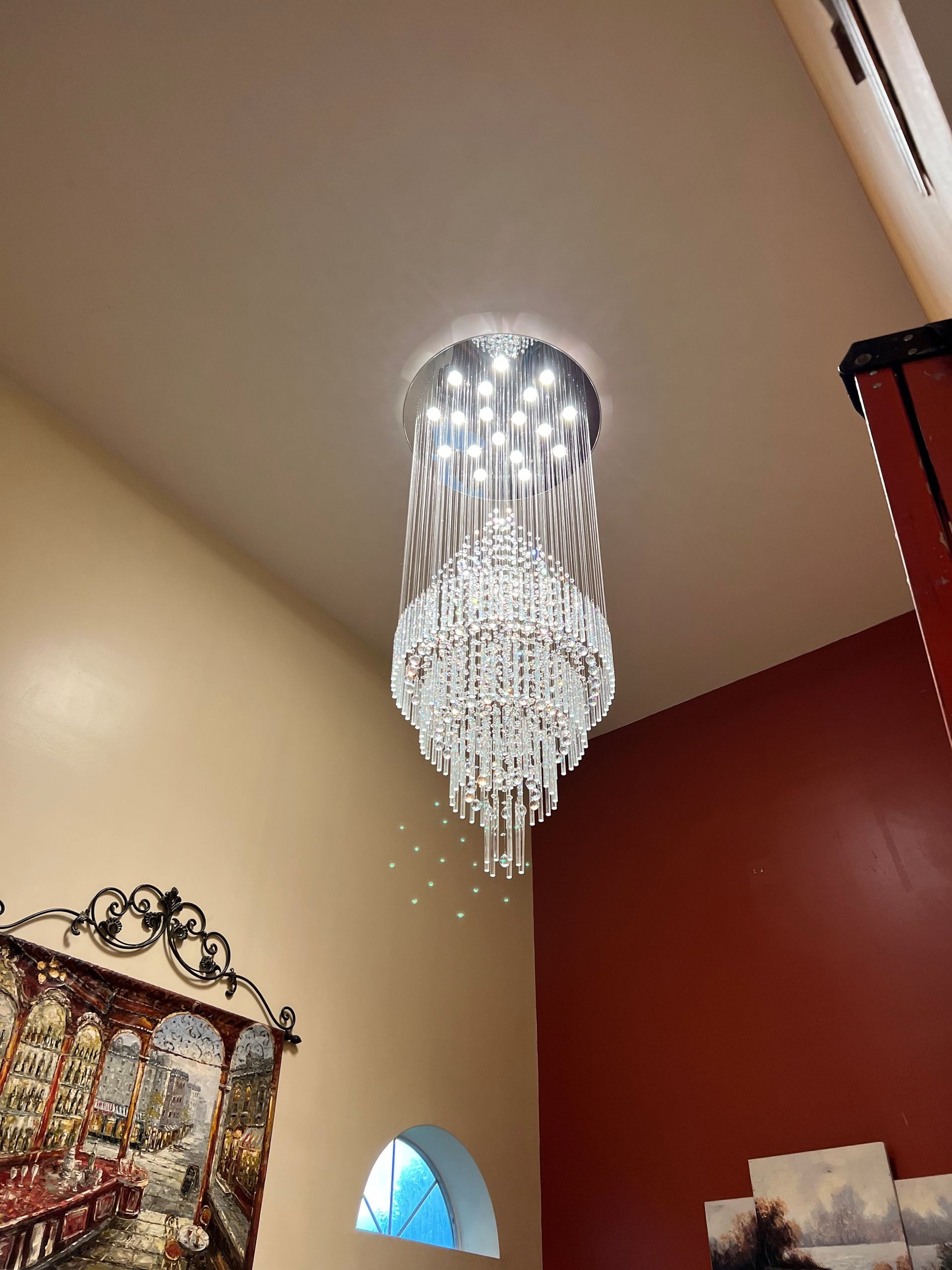 High Ceiling Fixture Lights Installation — Mokena, IL — Imarq Electric