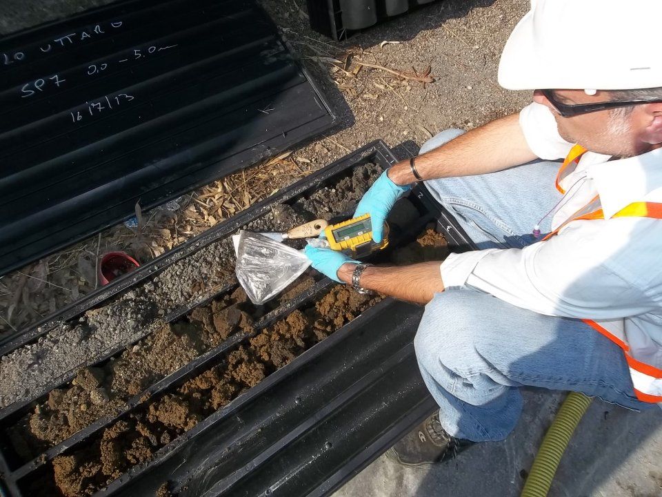 analisi ambientale in località Lo Uttaro