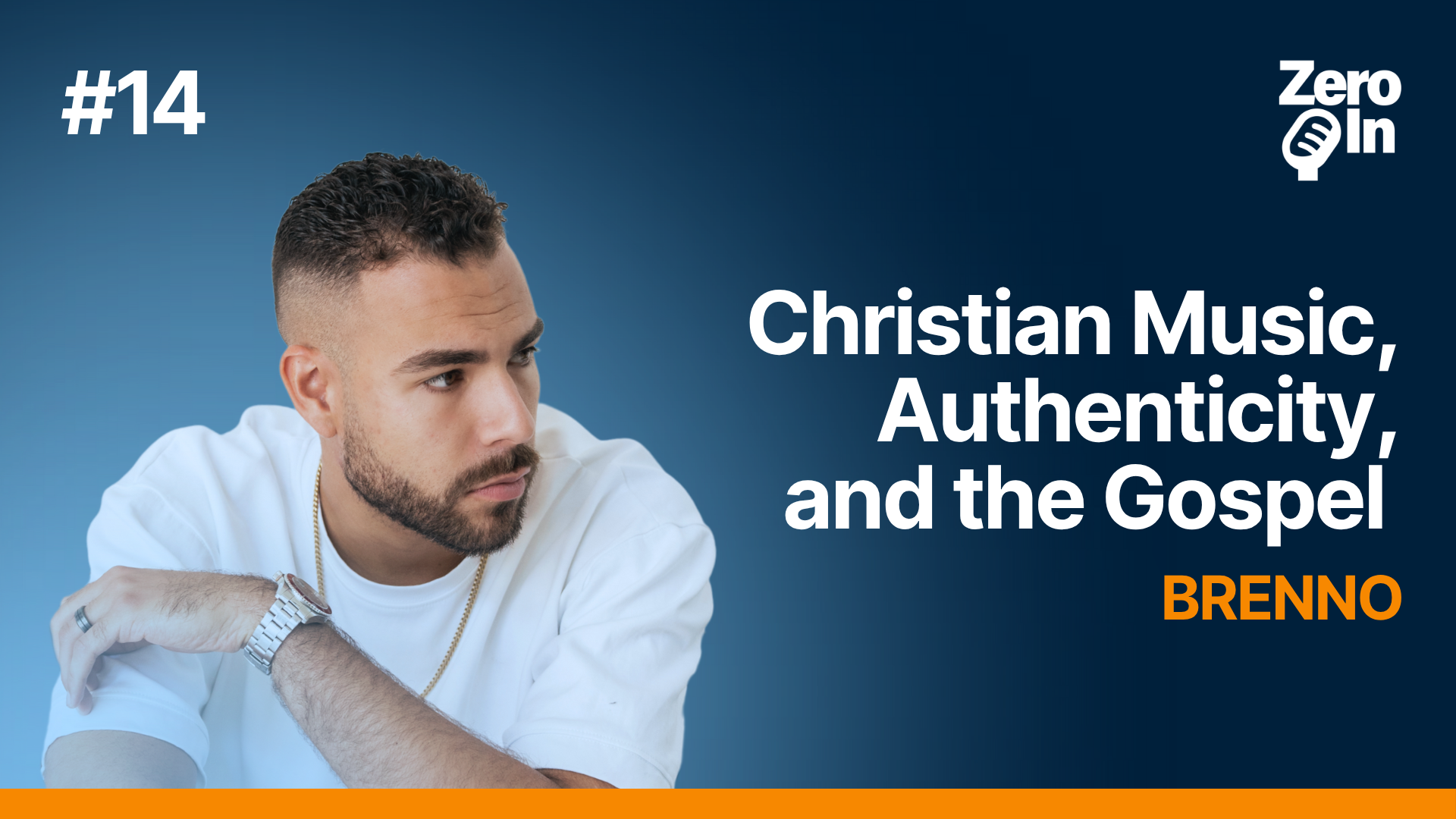 Podcast cover art: Brenno with text 