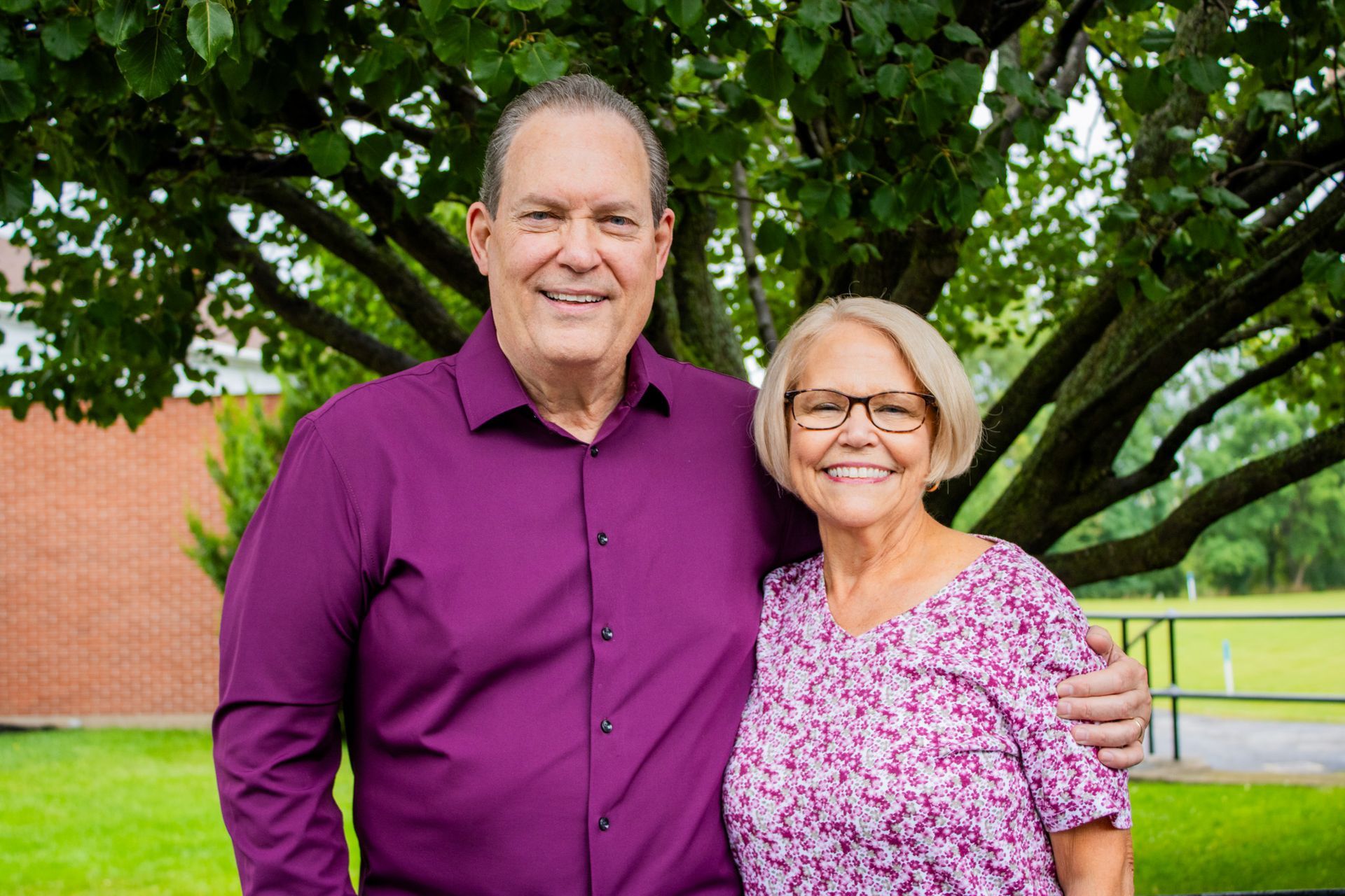 a picture of the president and the first lady of elim 