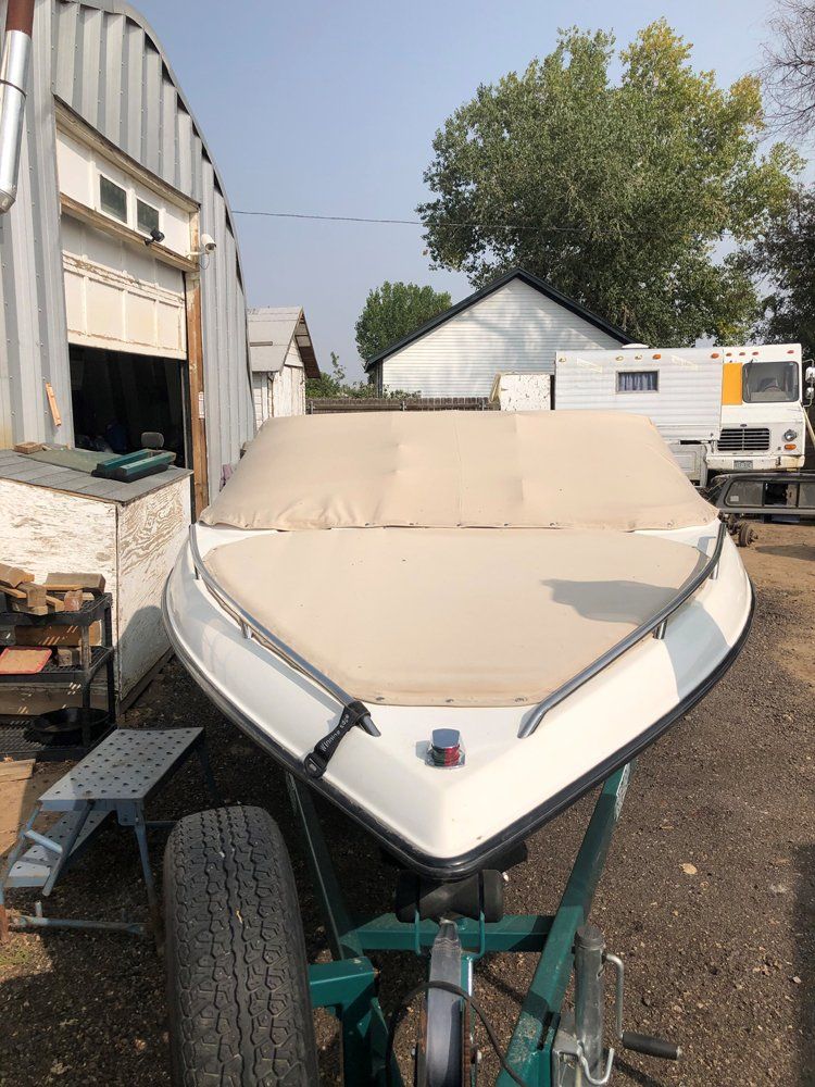 White Boat — Windsor, CO — A&F Custom Upholstery