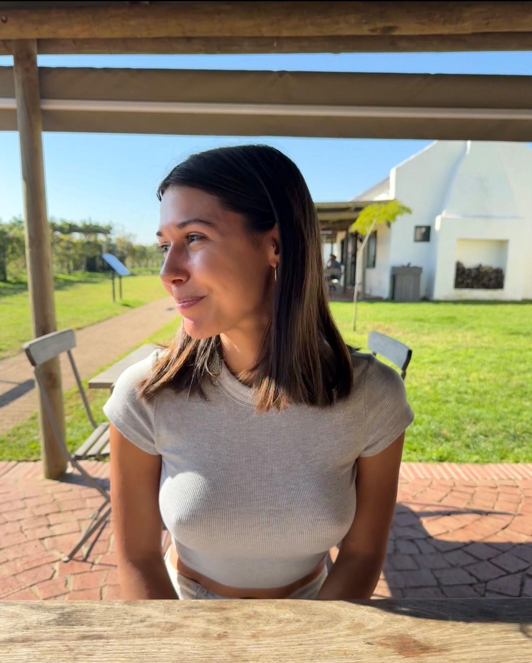 Paige dining at Hiro Izakaya Japanese restaurant in Cape Town