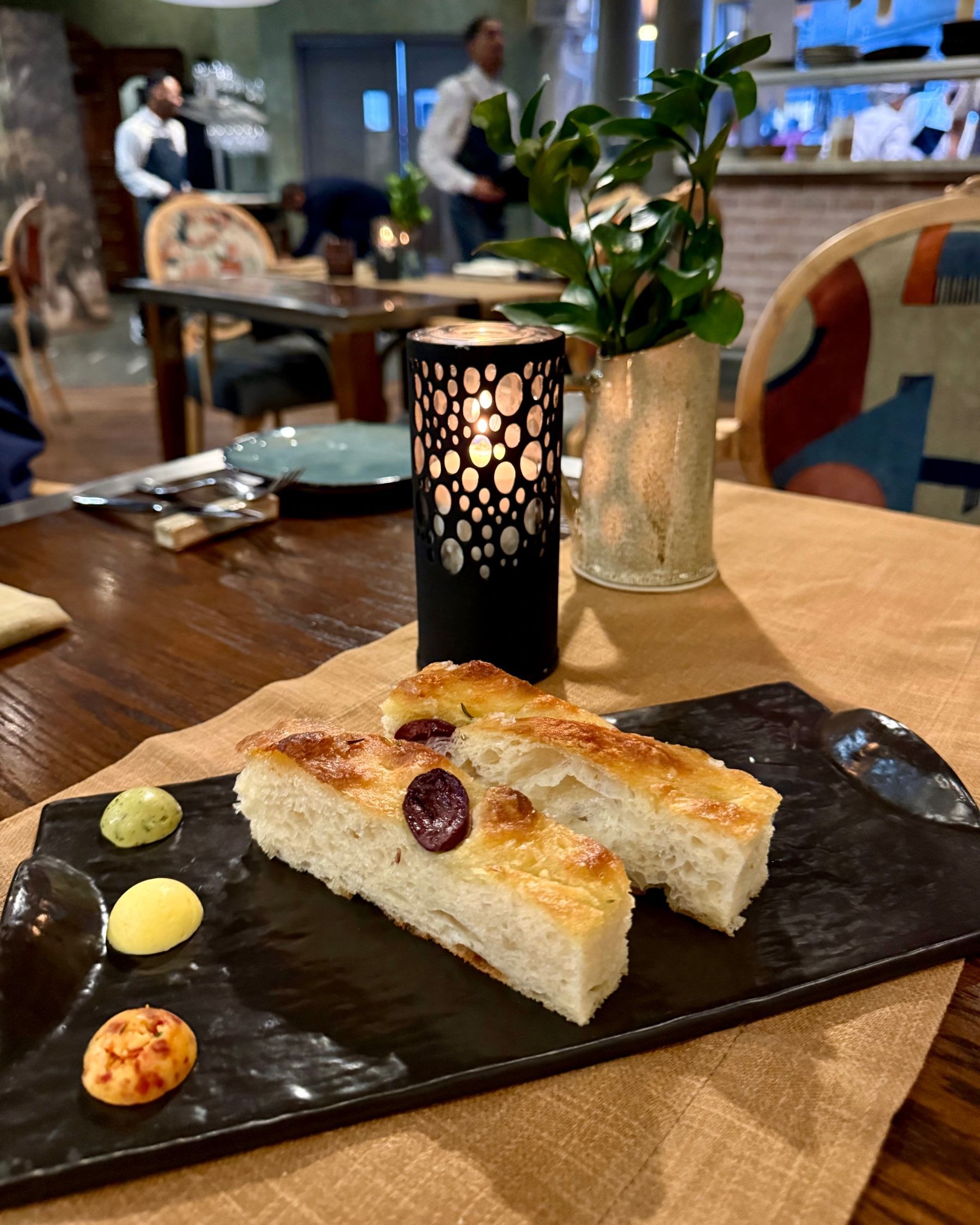 Paige is eating ramen noodles at Ramenhead Cape Town
