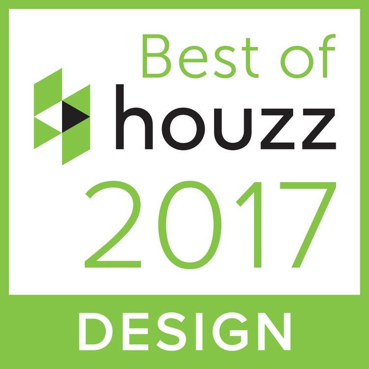 A logo for the best of houzz design in 2017