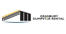 Granbury Dumpster Rental logo for website header or footer