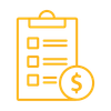 Pricing icon representing cost-effective dumpster rental options in Granbury, TX