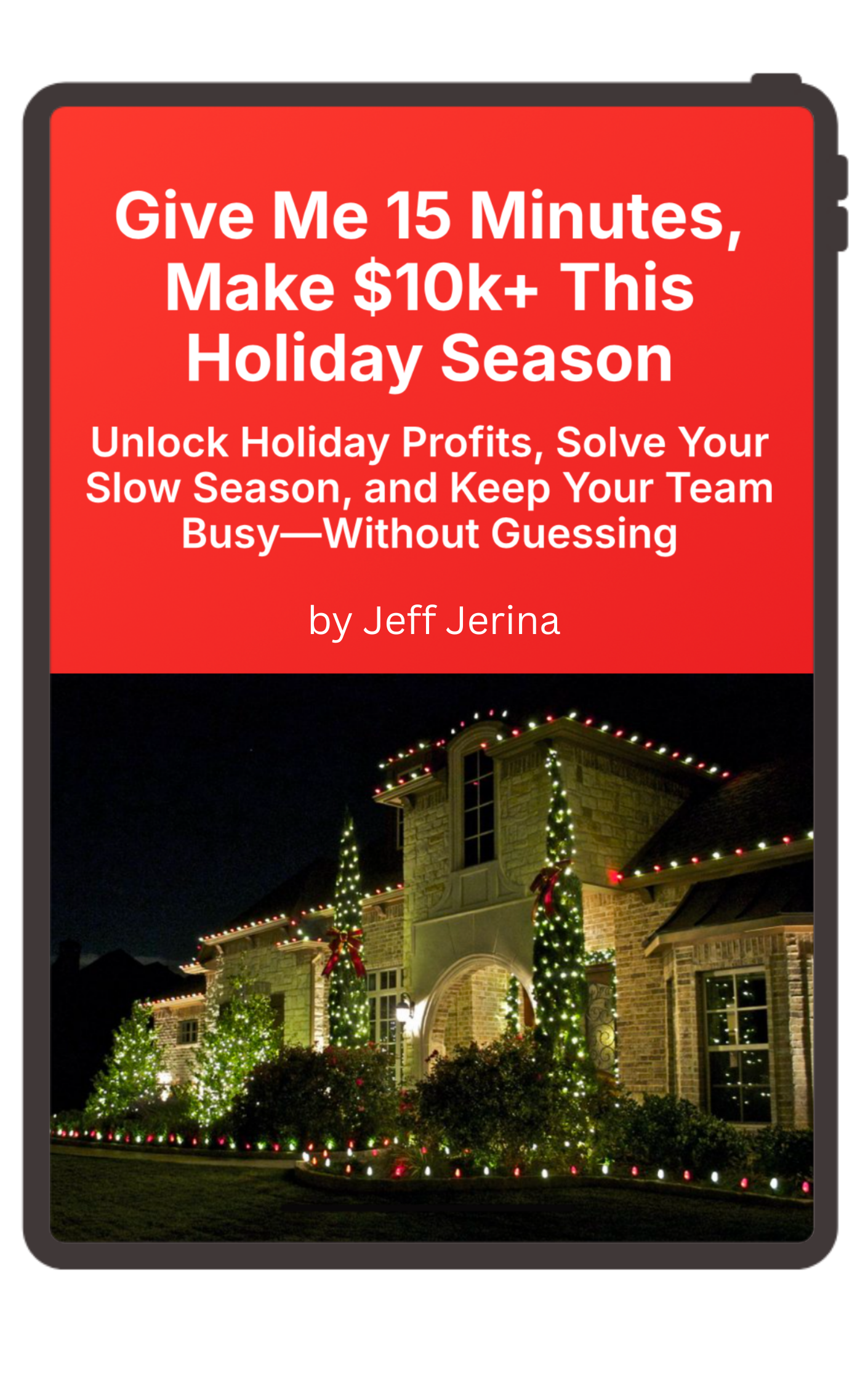 create Christmas light agreements or holiday lighting estimates in seconds with the Christmas Light Agreement Builder