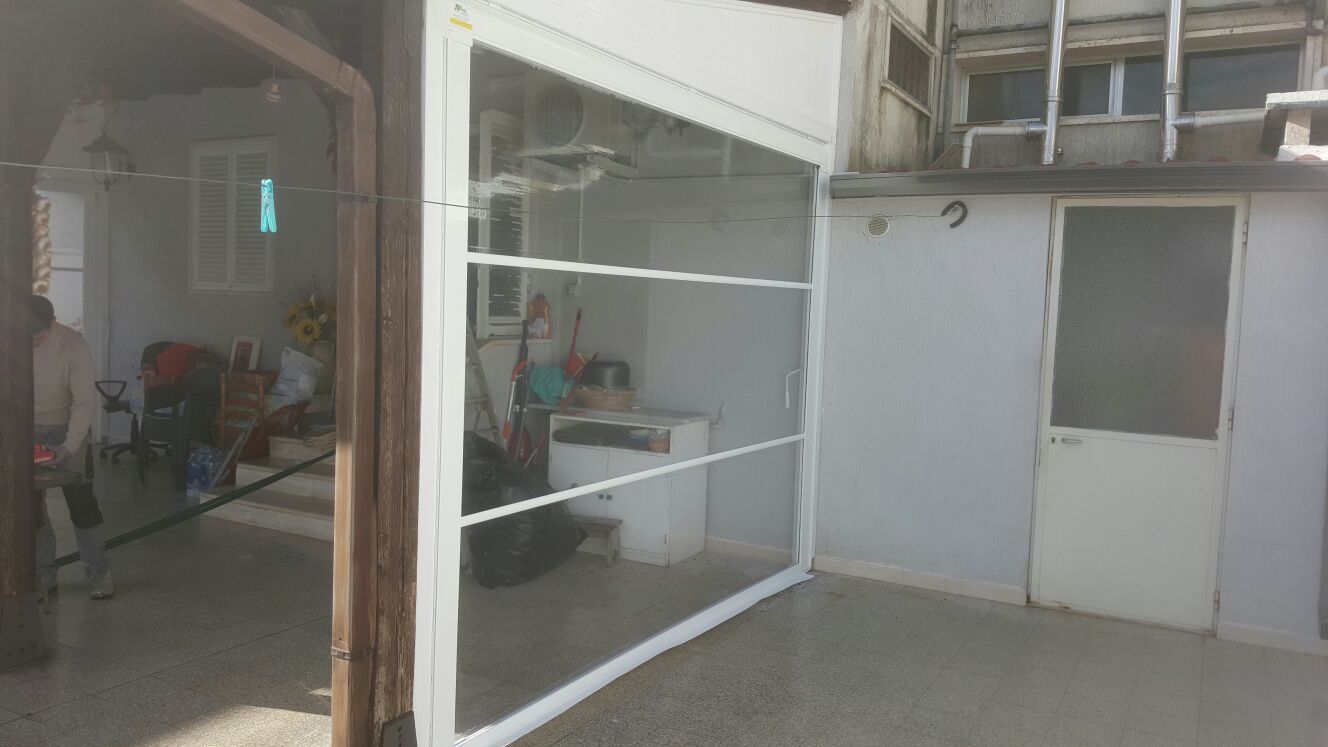 Tenda ermetica modello antivento