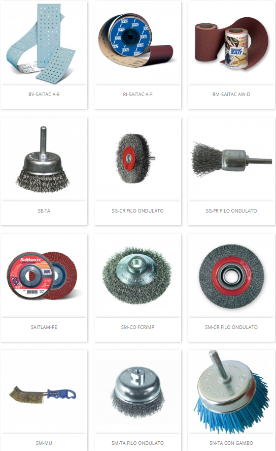vendita abrasivi