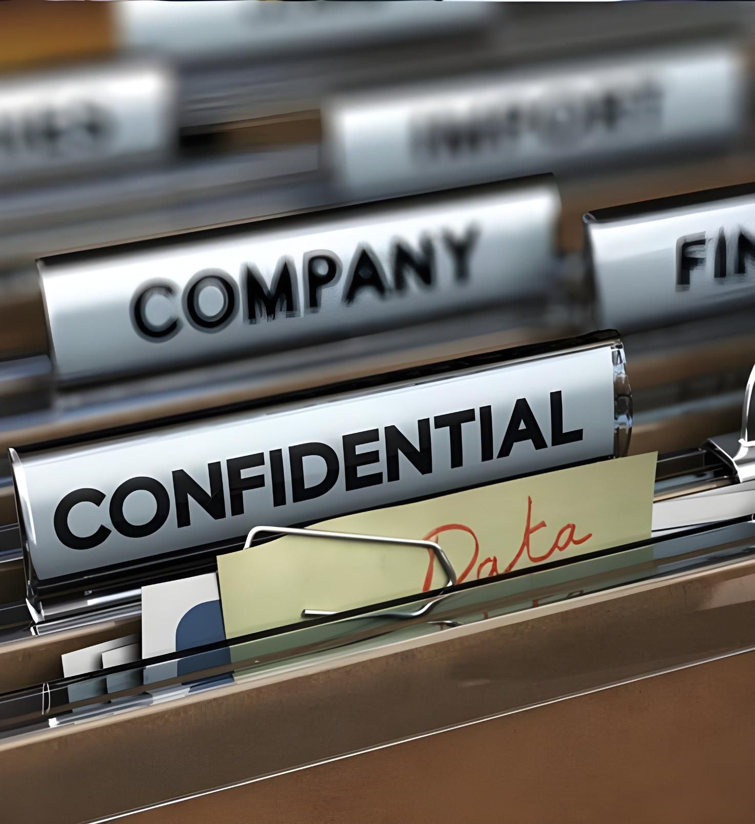 A Close Up Of A Folder With The Word Confidential On It — Coast & Country Insurance Consultants Pty Ltd In Central Coast, NSW