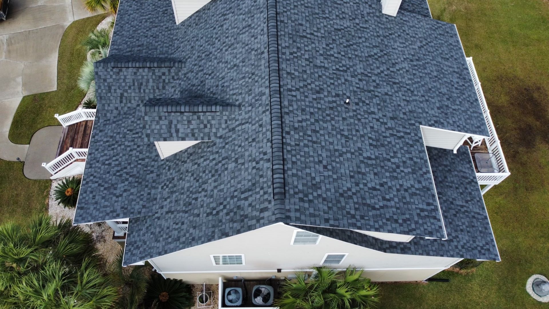 Overhead view West Ashley SC