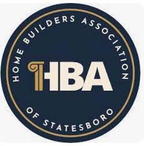 the logo for the home builders association of statesboro .