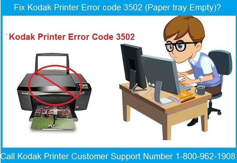 Kodak Printer Error code 3502