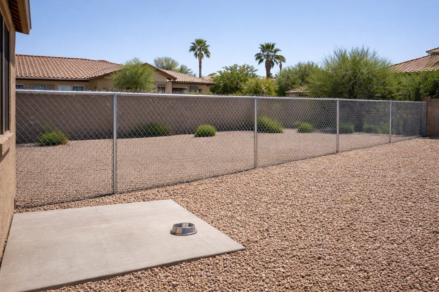 Chain Link fence installation in Maricopa AZ