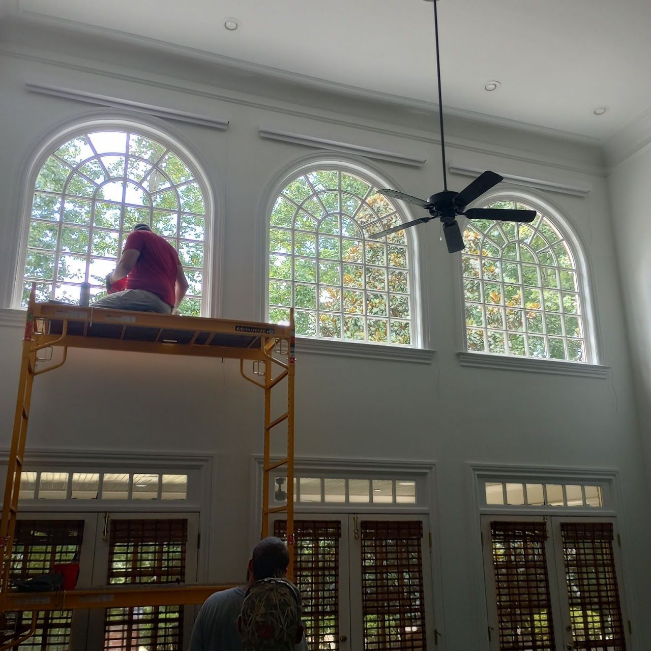 Completely Rebuilt Arched Windows 12