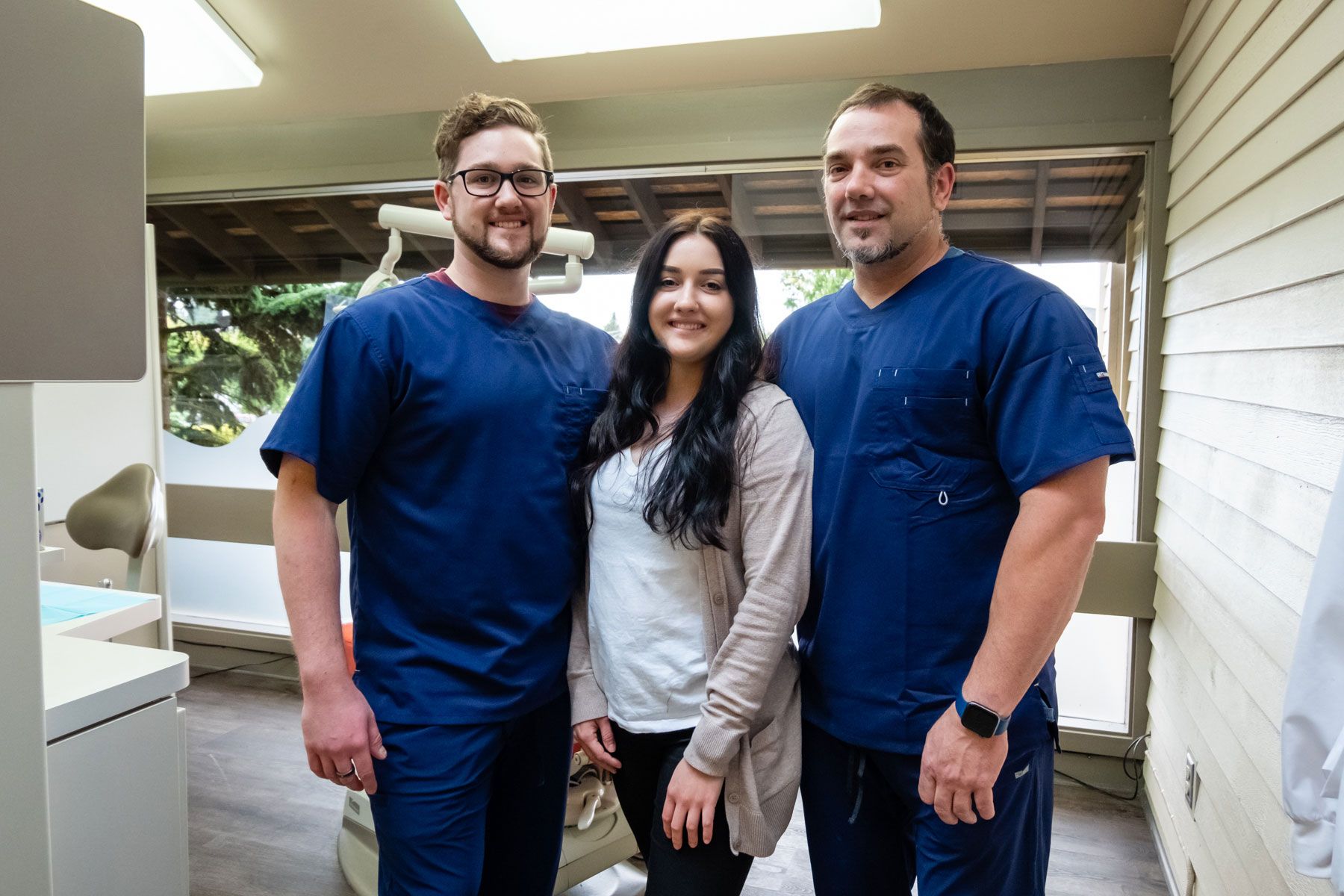 Two Dentists and Patient — Everett, WA — Laney Dental