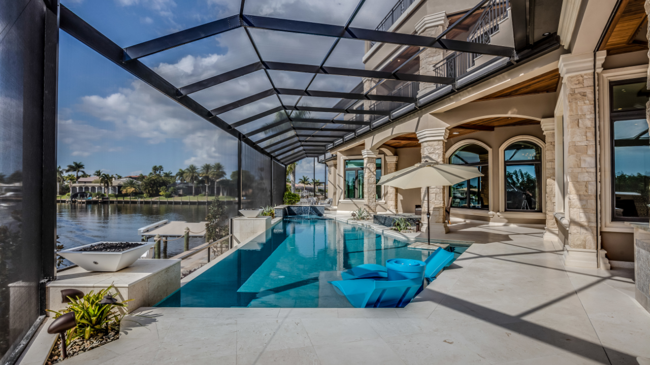 Pool Enclosure Footer Installation