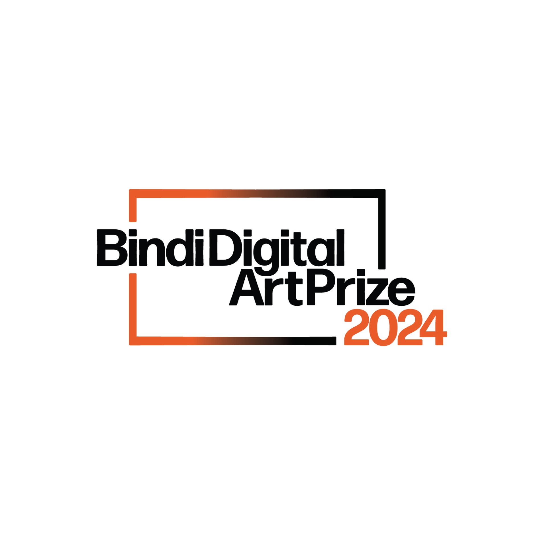 A logo for the bindi digital art prize 2024.